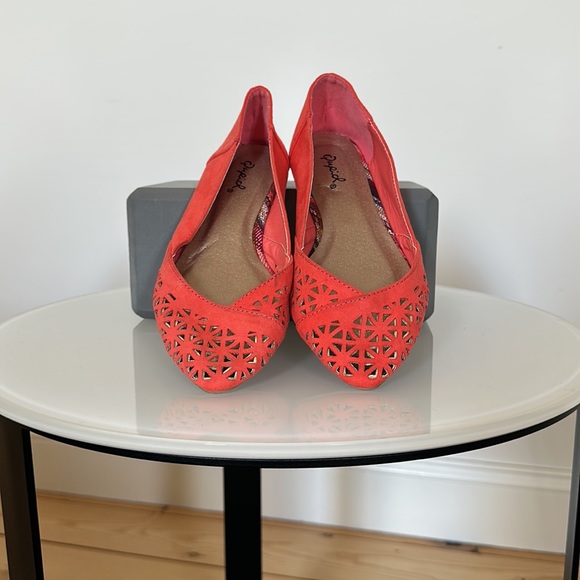 Modcloth Coral Ballet Flat - Picture 4 of 4
